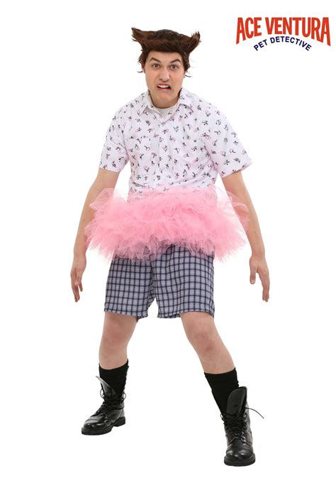 ace ventura in a tutu|Ace Ventura Tutu & Pet Detective Costumes